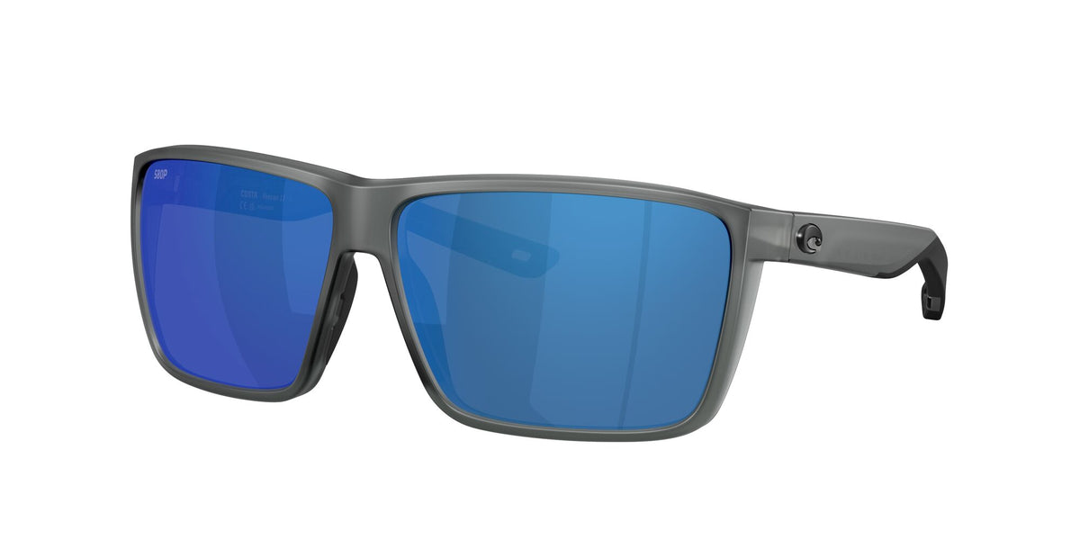 Costa Del Mar Rincon Ii 6S9121 912109 64 Matte Smoke Crystal / Blue Mirror 580p