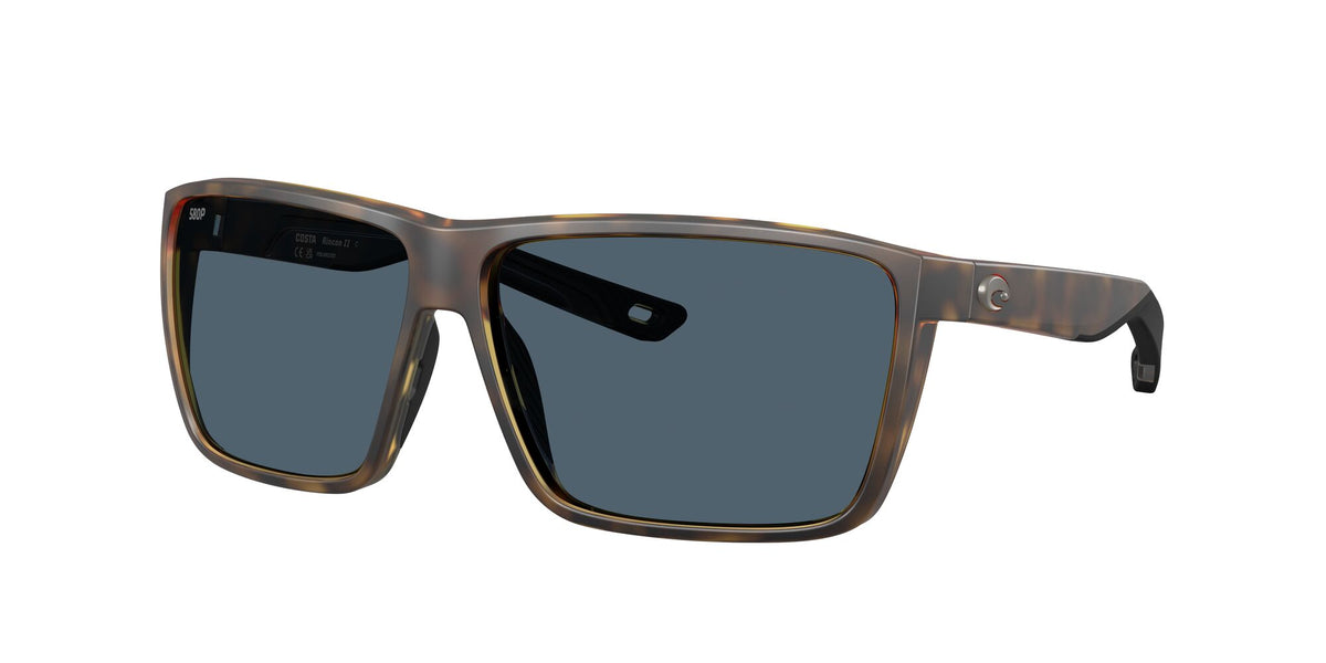 Costa Del Mar Rincon Ii 6S9121 912111 64 Matte Tortoise / Gray 580p