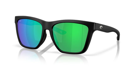 Costa Del Mar Panga Ii 6S9122 912210 57 Matte Black / Green Mirror