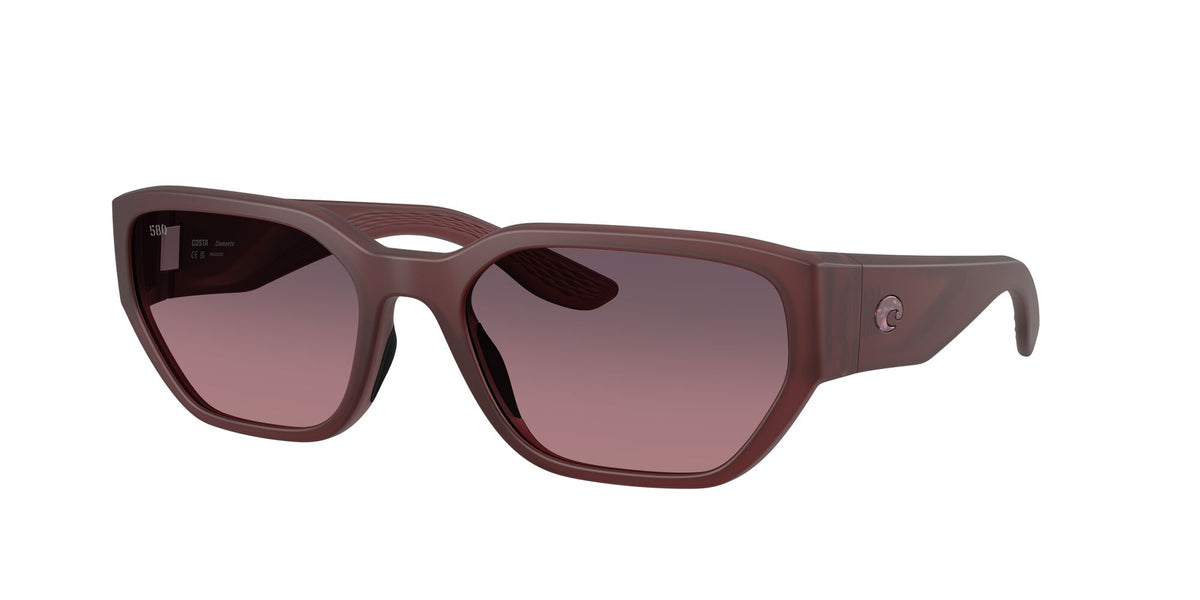 Costa Del Mar Clemente 06S9125 912507 58 Matt Stormy Sunset/ Rose Gradient