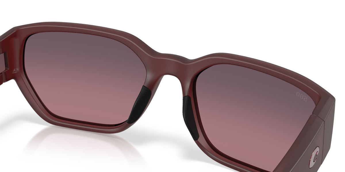 Costa Del Mar Clemente 06S9125 912507 58 Matt Stormy Sunset/ Rose Gradient