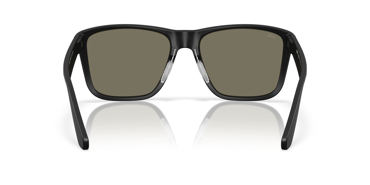 Costa Del Mar Los Alijos 6S9126 912601 59 Matte Black / Blue Mirror