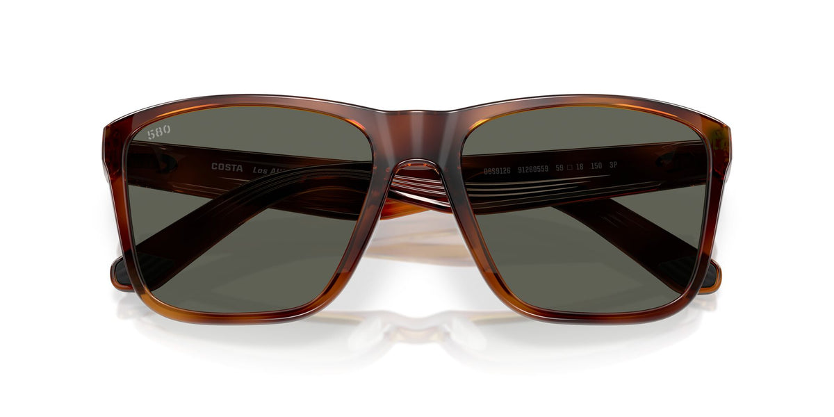 Costa Del Mar Los Alijos 6S9126 912605 59 Tortoise / Gray