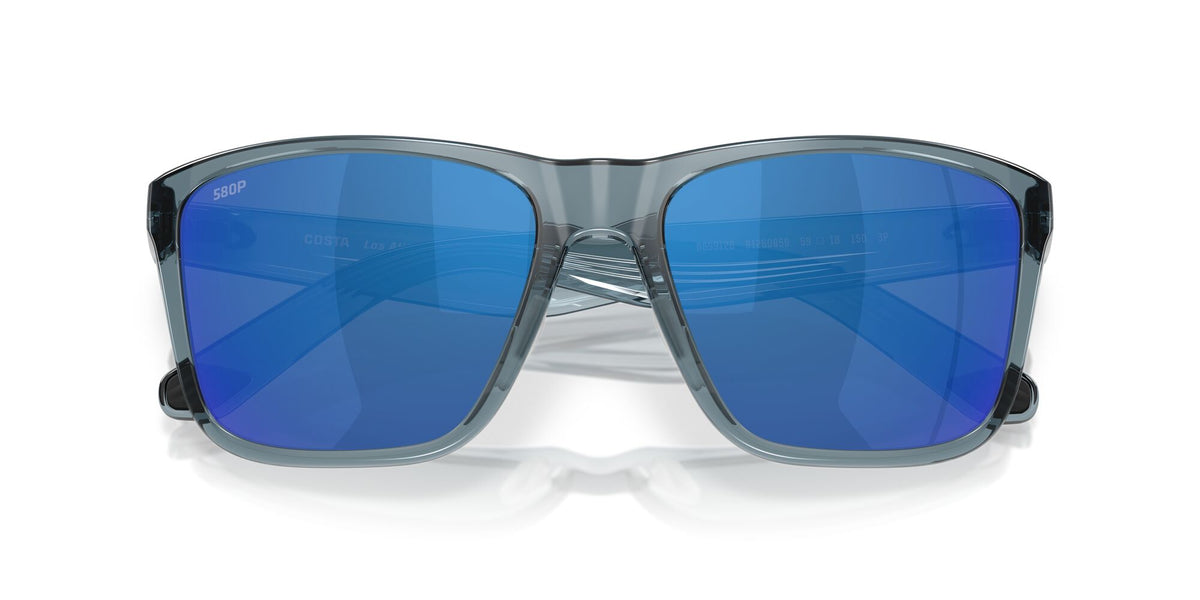 Costa Del Mar Los Alijos 6S9126 912608 59 Translucent Deep Blue / Blue Mirror