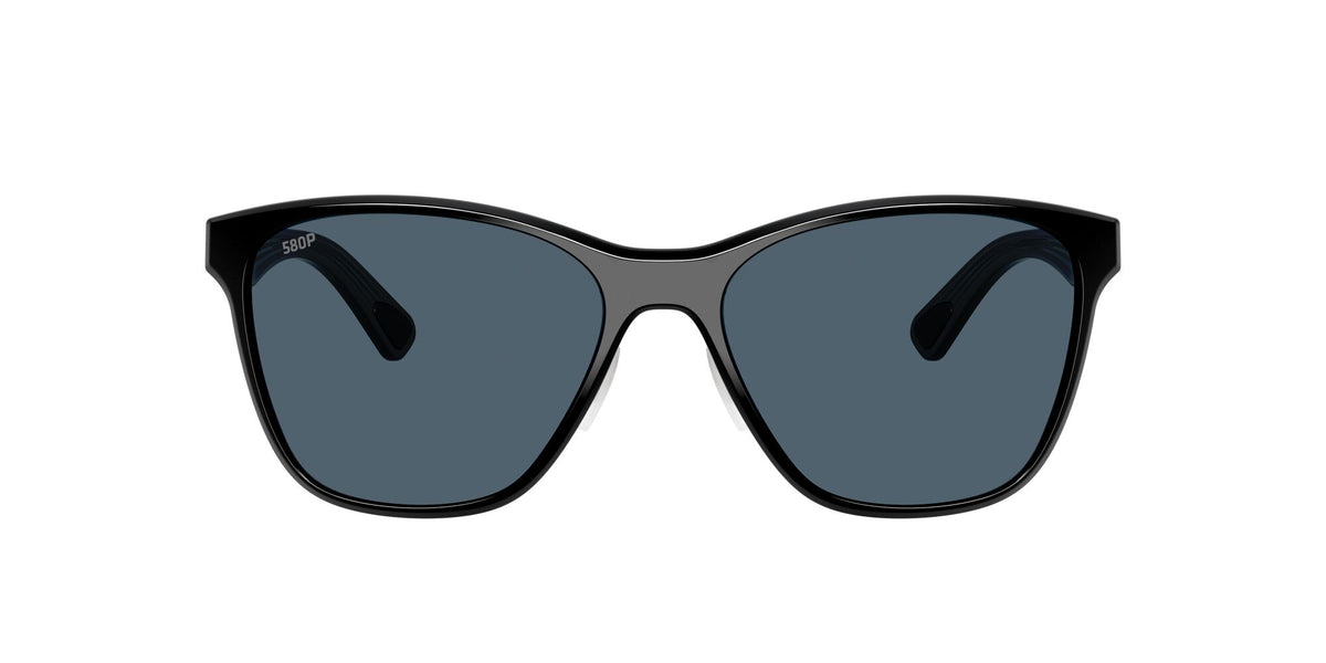 Costa Del Mar Luna Nueva 06S9127 912701 57 Black/ Gray