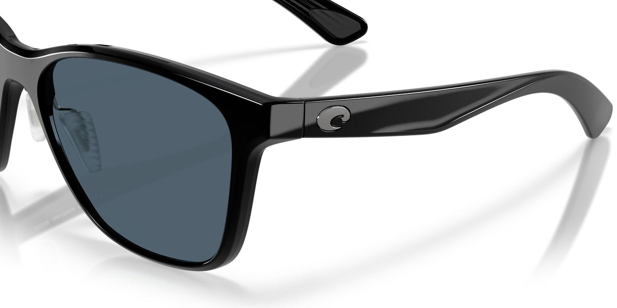 Costa Del Mar Luna Nueva 06S9127 912701 57 Black/ Gray