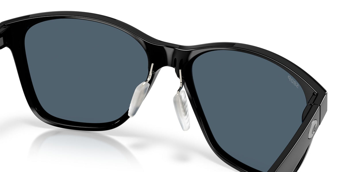 Costa Del Mar Luna Nueva 06S9127 912701 57 Black/ Gray