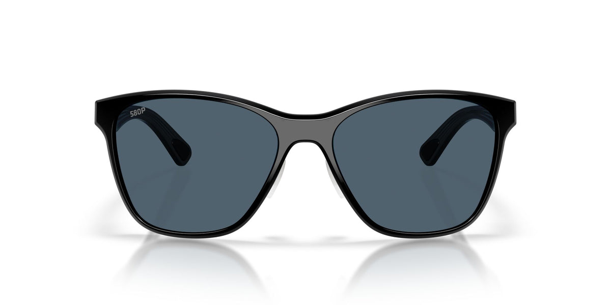 Costa Del Mar Luna Nueva 06S9127 912701 57 Black/ Gray