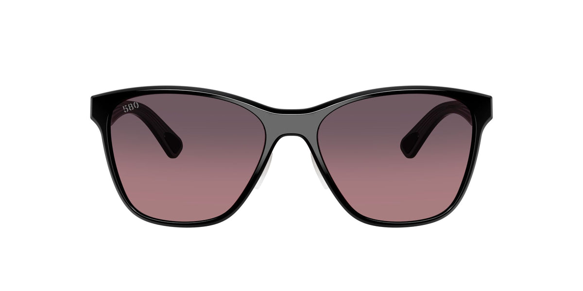 Costa Del Mar Luna Nueva 06S9127 912702 57 Black/ Rose Gradient