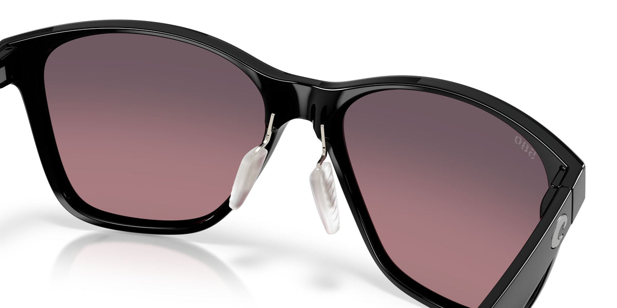 Costa Del Mar Luna Nueva 06S9127 912702 57 Black/ Rose Gradient