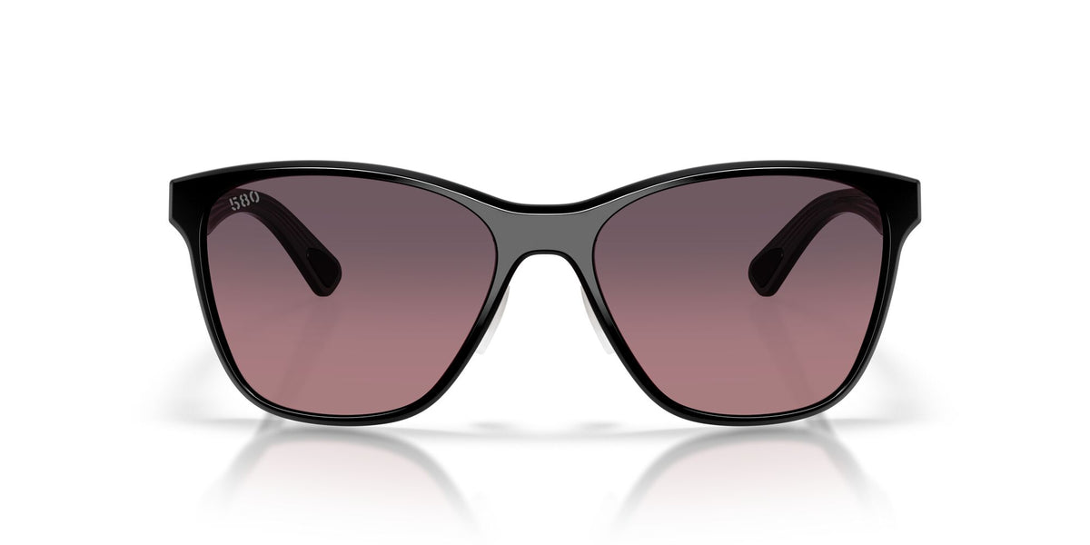 Costa Del Mar Luna Nueva 06S9127 912702 57 Black/ Rose Gradient