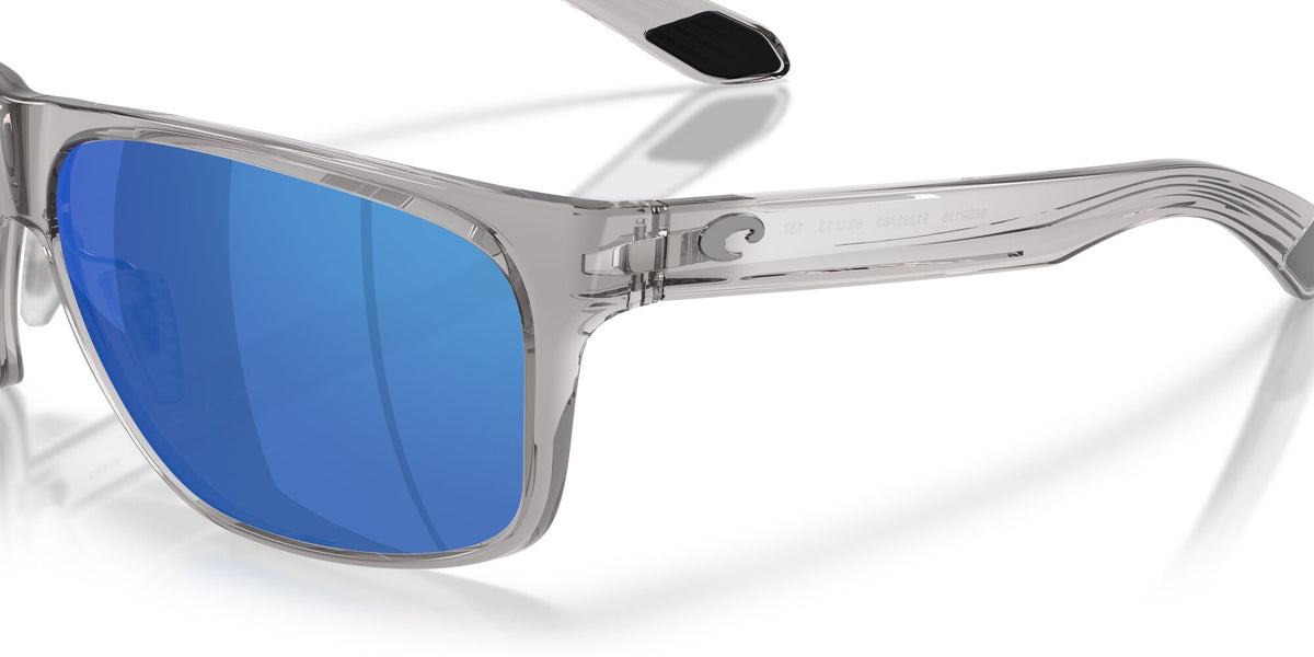 Costa Del Mar Trades 06S9128 912807 60 Gray Crystal/ Blue Mirror