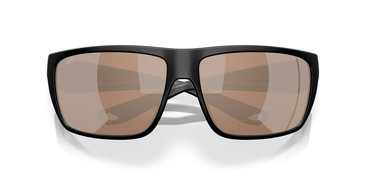 Costa Del Mar Fly Line 6S9129 912904 64 Matte Black / Copper Silver Mirror