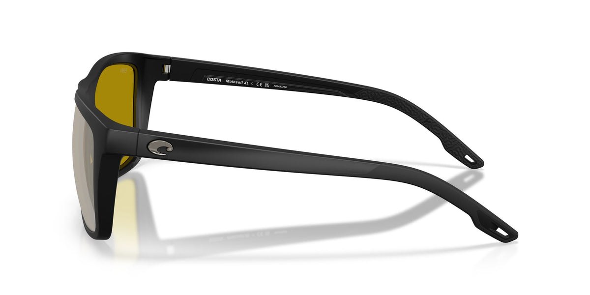 Costa Del Mar Mainsail Xl 06S9131 913104 59 Matte Black/ Sunrise Silver Mirror