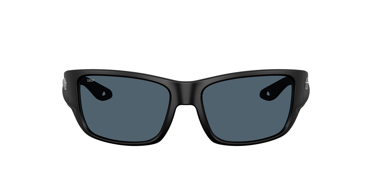 Costa Del Mar Schoolie 06S9132 913201 56 Matte Black/ Gray