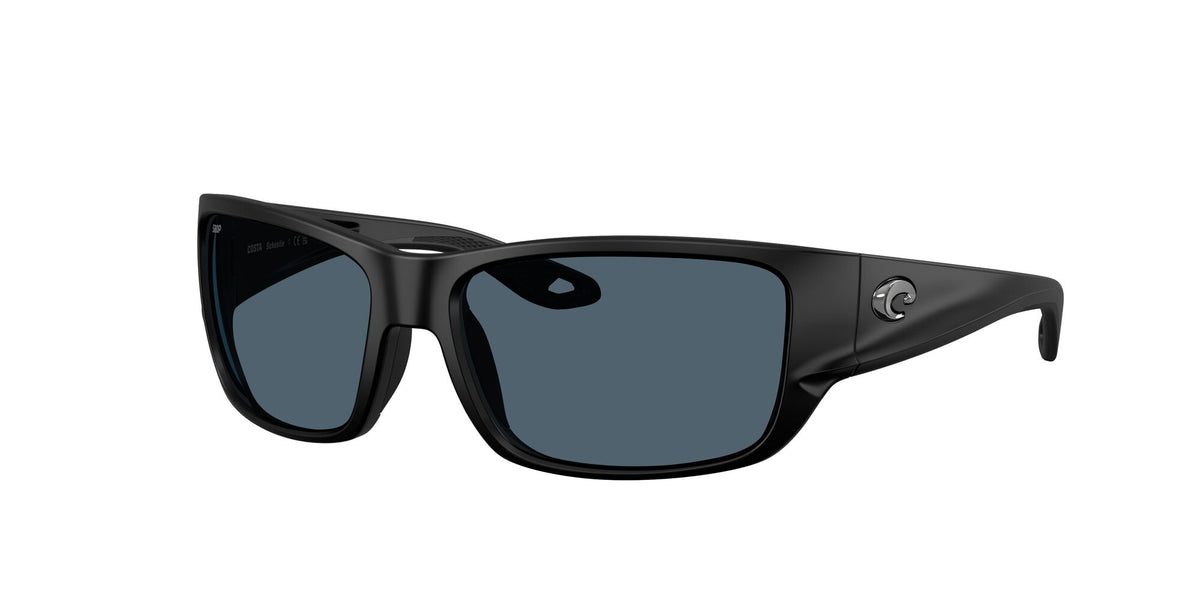 Costa Del Mar Schoolie 06S9132 913201 56 Matte Black/ Gray