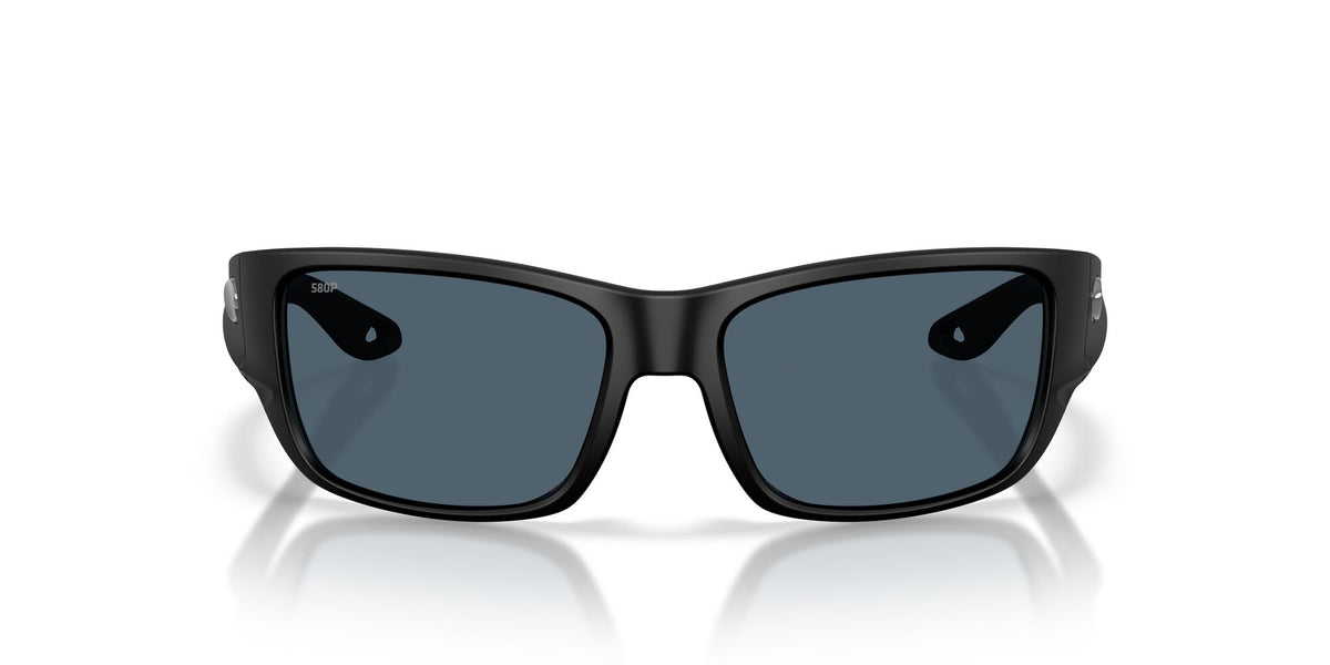 Costa Del Mar Schoolie 06S9132 913201 56 Matte Black/ Gray