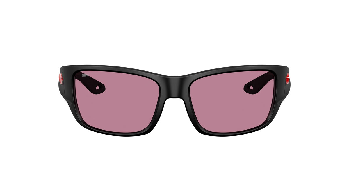 Costa Del Mar Schoolie 06S9132 913204 56 Matte Black/ Rose