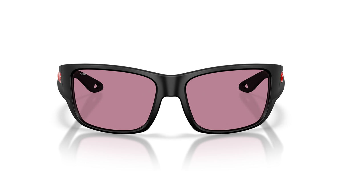 Costa Del Mar Schoolie 06S9132 913204 56 Matte Black/ Rose