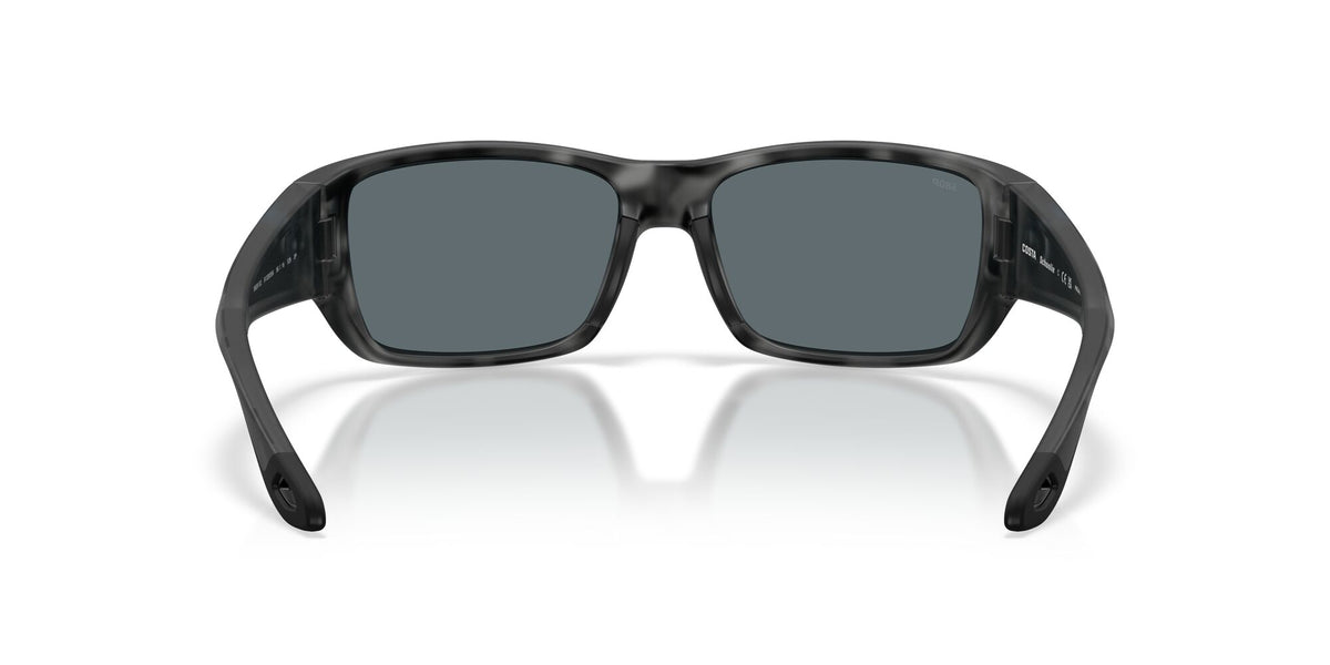 Costa Del Mar Schoolie 06S9132 913205 56 Matt Tiger Shark/ Blue Mirror