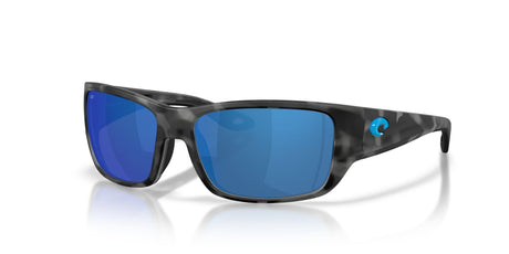 Costa Del Mar Schoolie 06S9132 913205 56 Matt Tiger Shark/ Blue Mirror