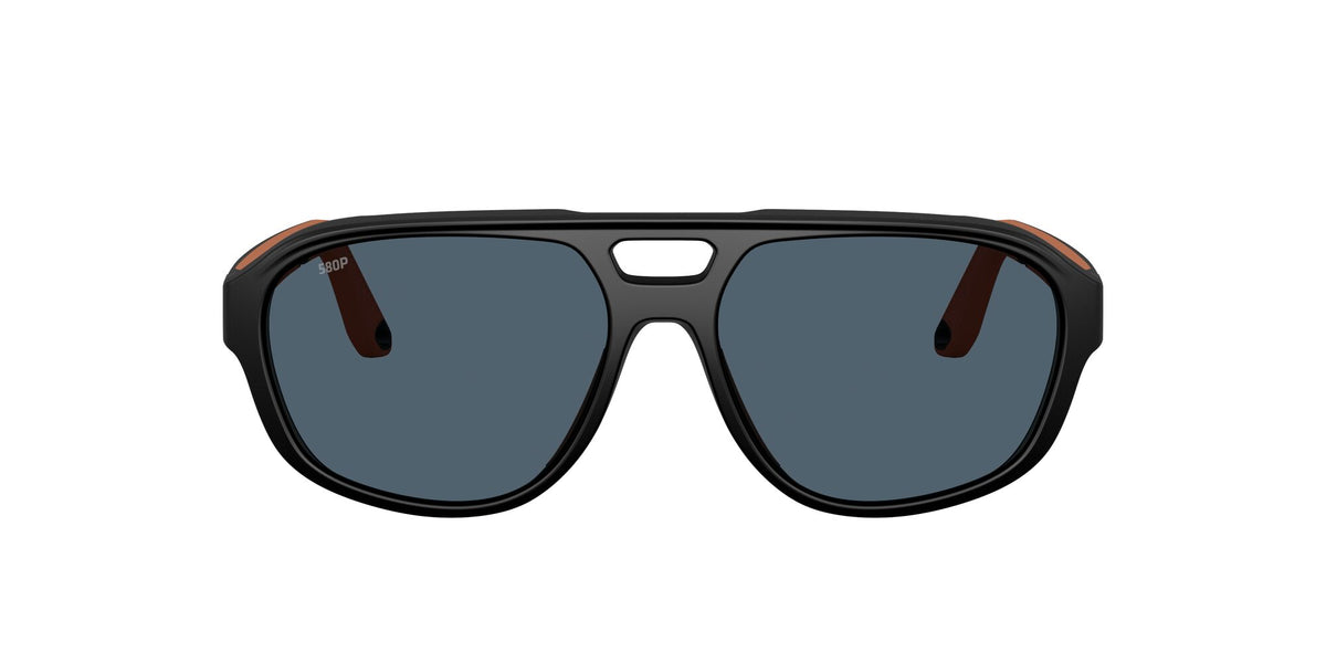 Costa Del Mar Street Heat 06S9133 913304 55 Matte Black/ Gray