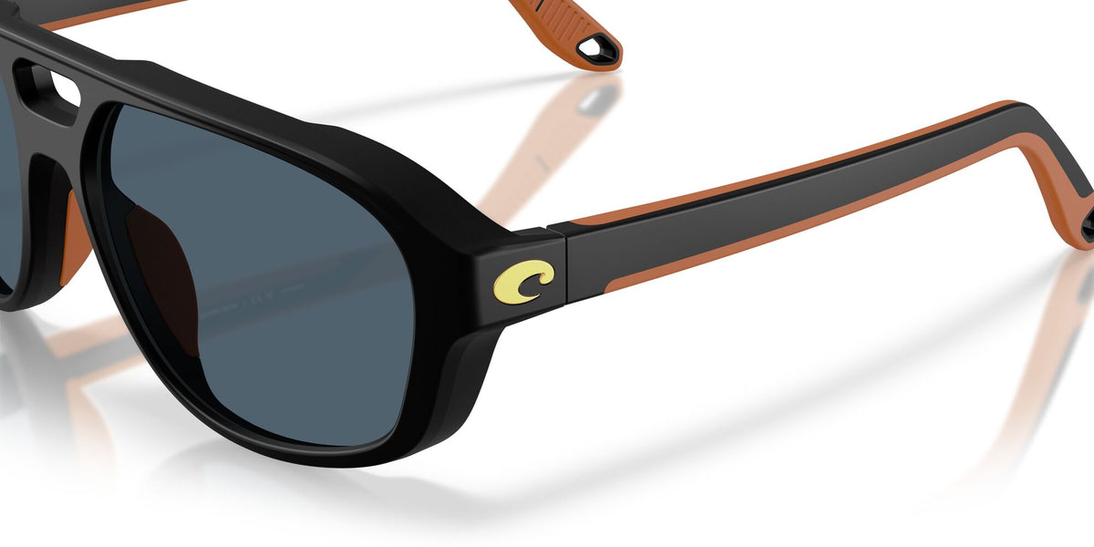 Costa Del Mar Street Heat 06S9133 913304 55 Matte Black/ Gray