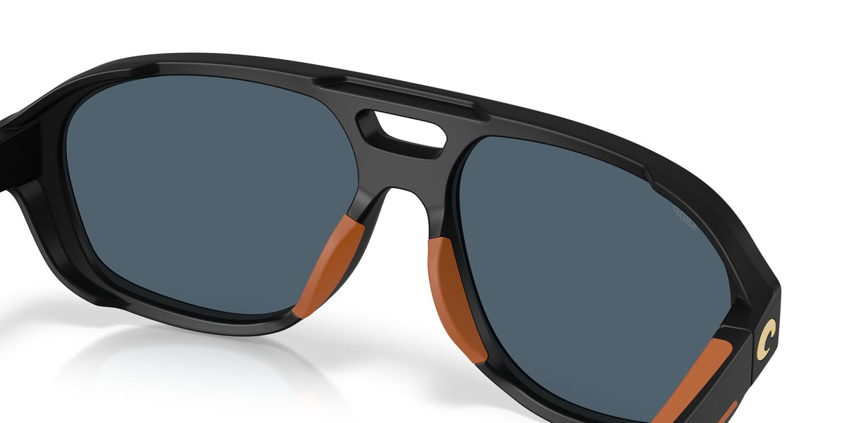 Costa Del Mar Street Heat 06S9133 913304 55 Matte Black/ Gray