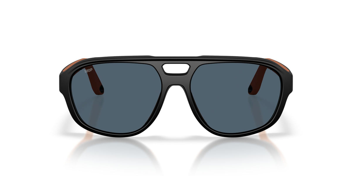 Costa Del Mar Street Heat 06S9133 913304 55 Matte Black/ Gray
