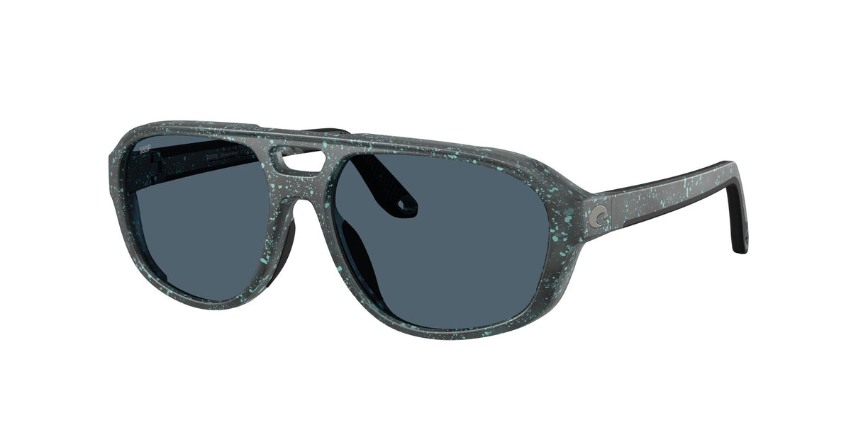 Costa Del Mar Street Heat 06S9133 913306 55 Matt Aqua Drip/ Gray