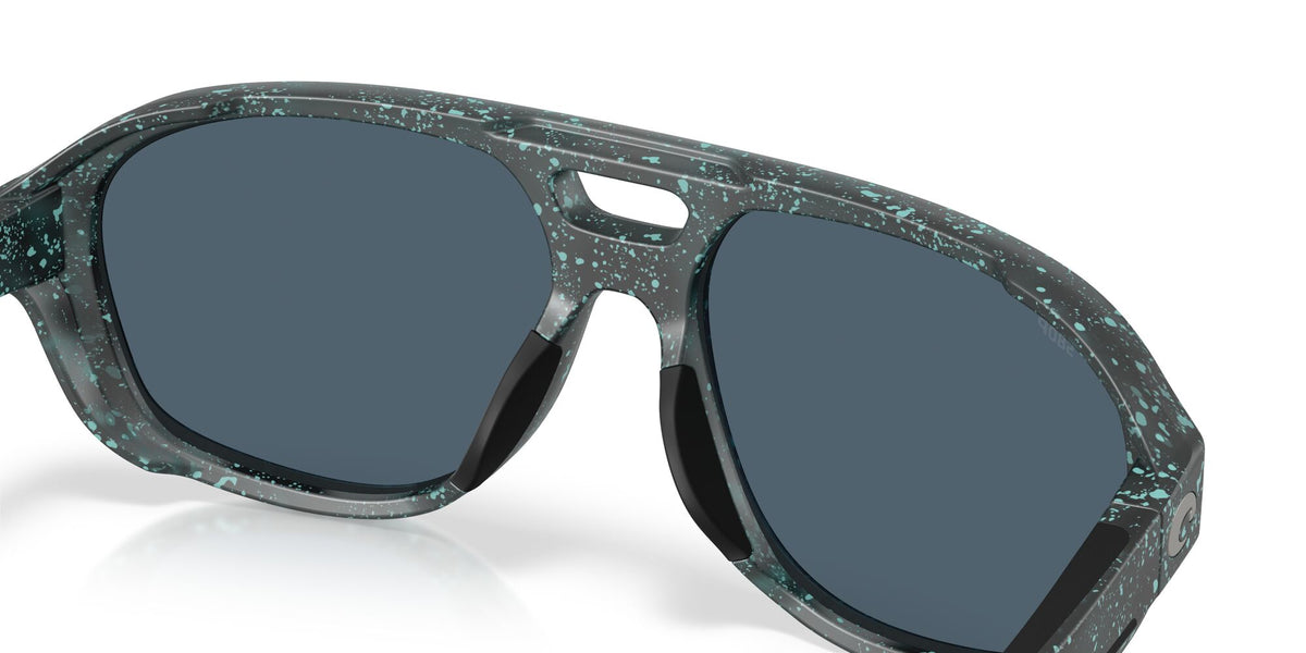 Costa Del Mar Street Heat 06S9133 913306 55 Matt Aqua Drip/ Gray