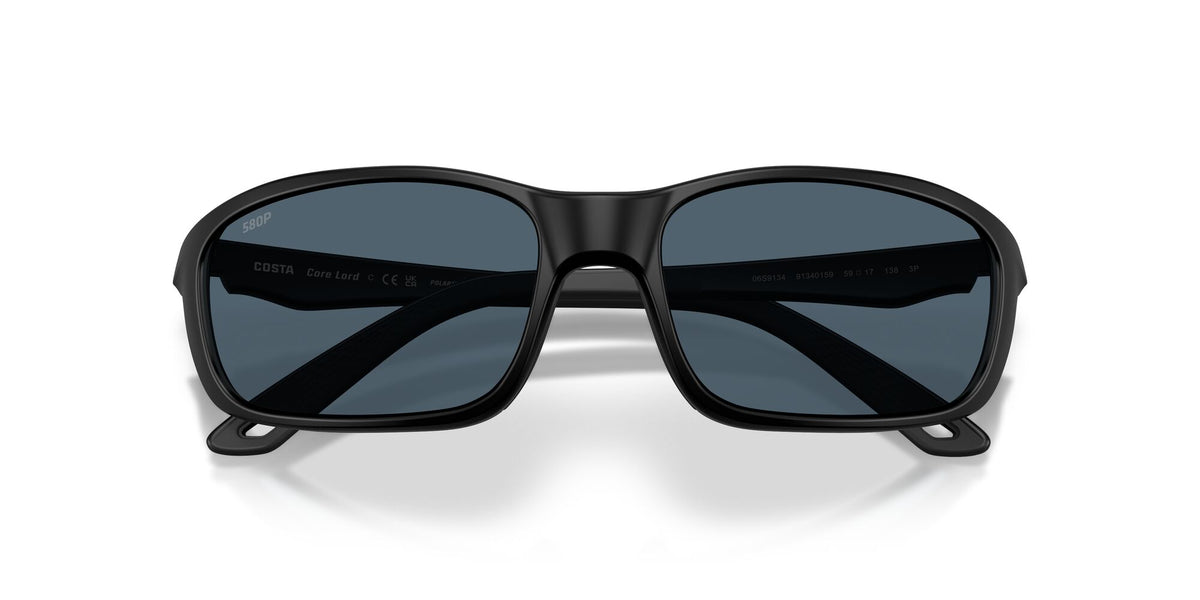 Costa Del Mar Brine Ii 06S9134 913401 59 Matte Black/ Gray