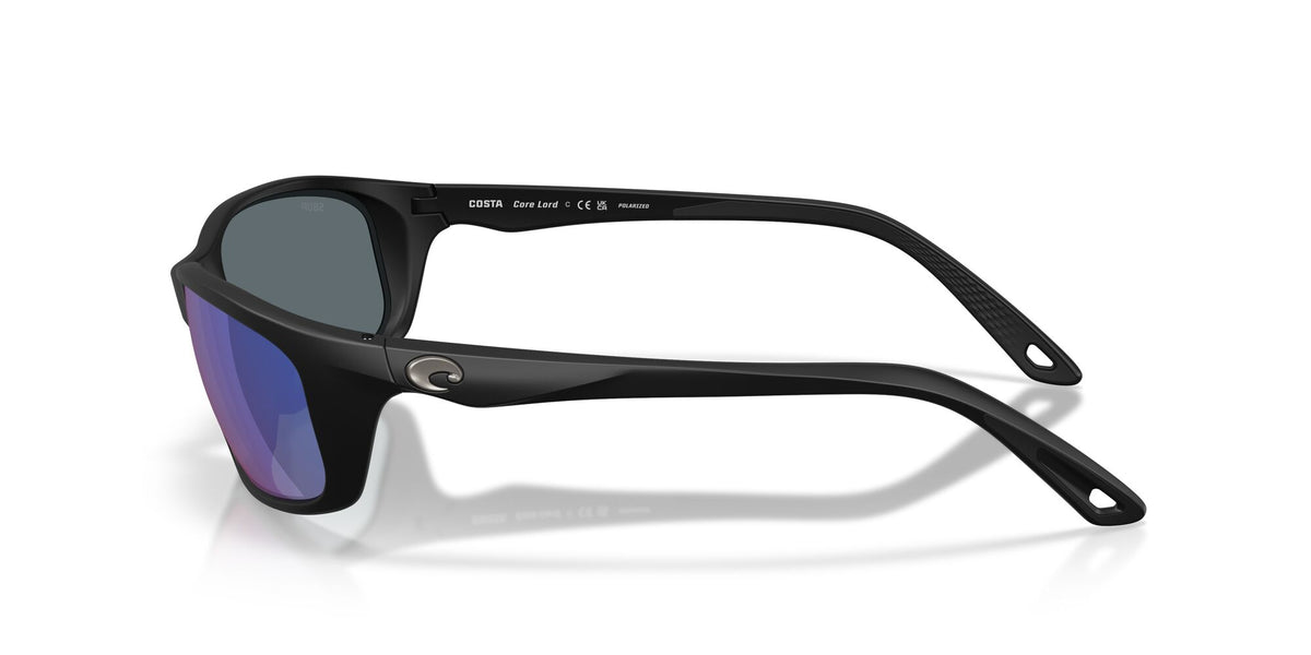 Costa Del Mar Brine Ii 06S9134 913402 59 Matte Black/ Blue Mirror