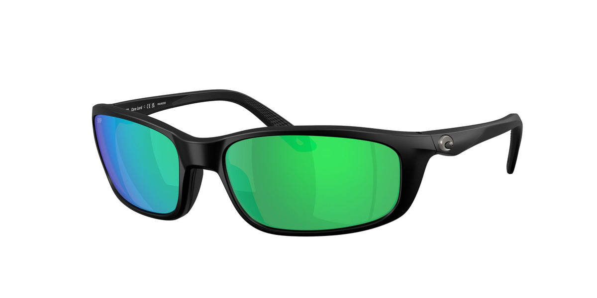 Costa Del Mar Brine Ii 06S9134 913403 59 Matte Black/ Green Mirror