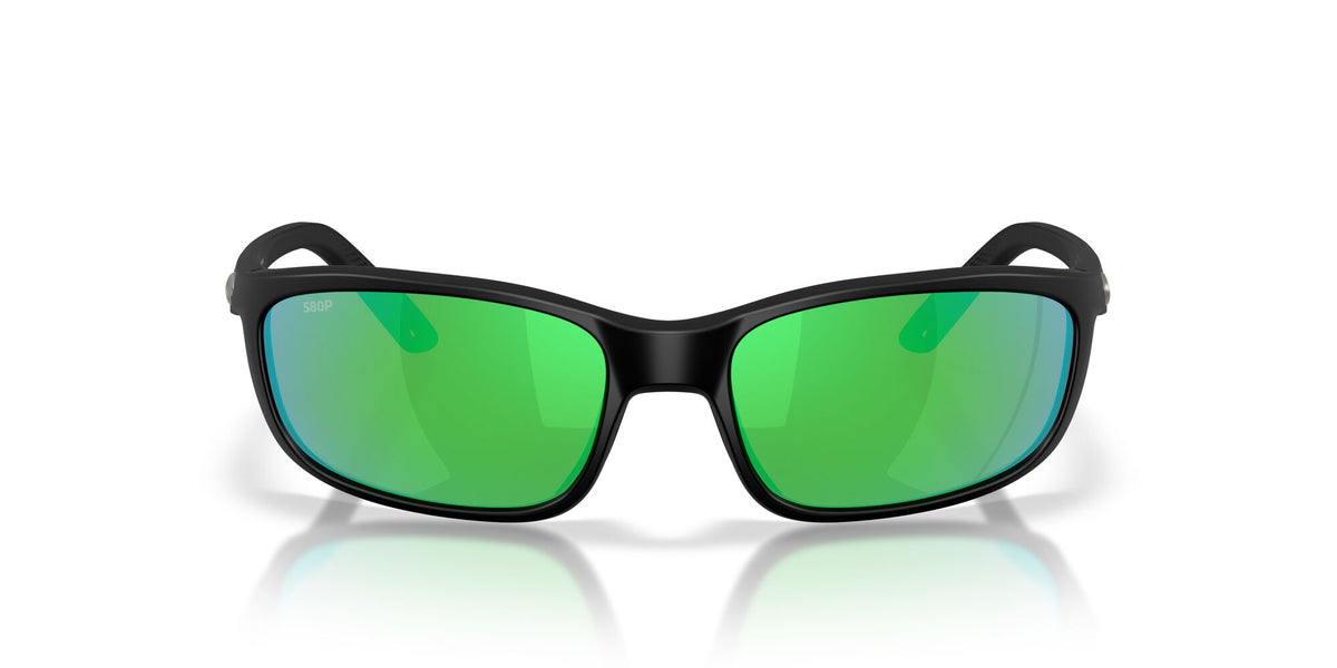 Costa Del Mar Brine Ii 06S9134 913403 59 Matte Black/ Green Mirror