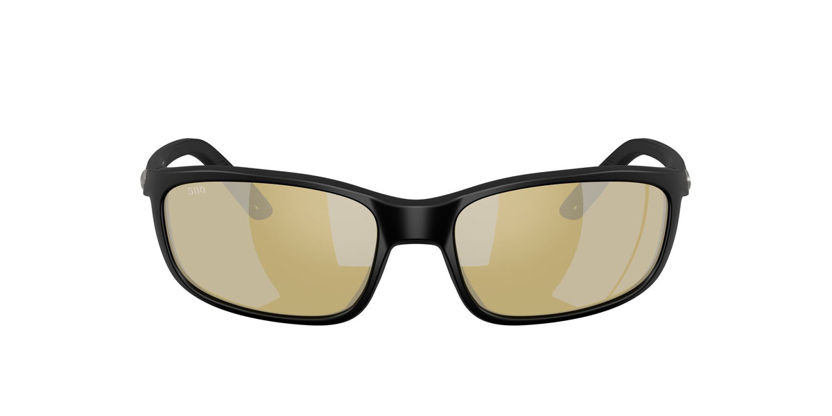 Costa Del Mar Brine Ii 06S9134 913407 59 Matte Black/ Sunrise Silver Mirror