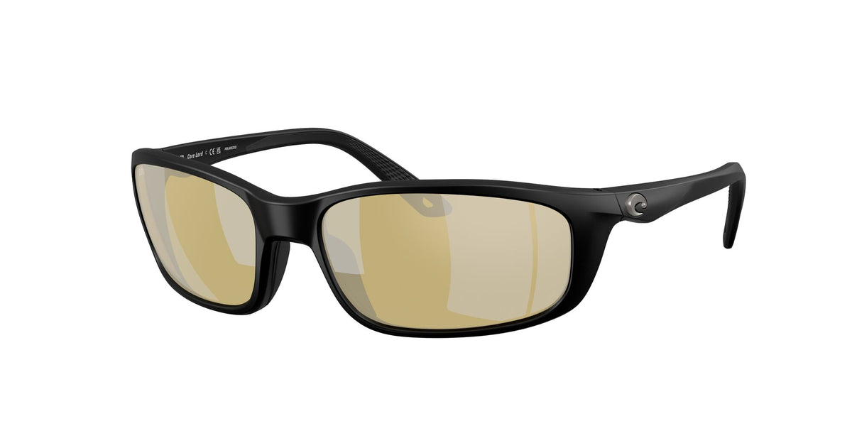 Costa Del Mar Brine Ii 06S9134 913407 59 Matte Black/ Sunrise Silver Mirror
