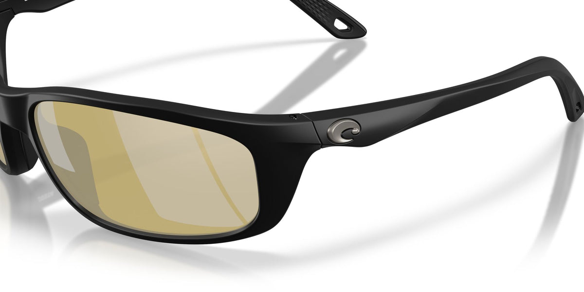 Costa Del Mar Brine Ii 06S9134 913407 59 Matte Black/ Sunrise Silver Mirror