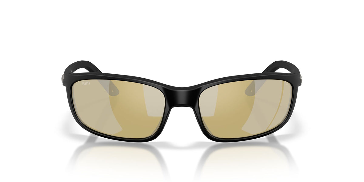Costa Del Mar Brine Ii 06S9134 913407 59 Matte Black/ Sunrise Silver Mirror
