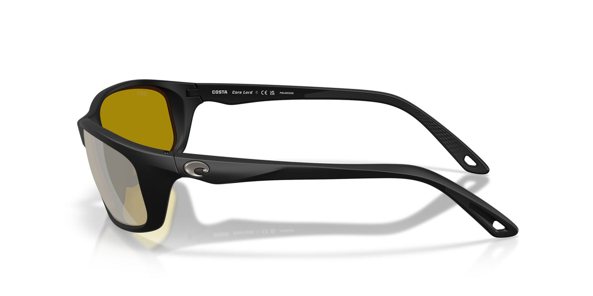 Costa Del Mar Brine Ii 06S9134 913407 59 Matte Black/ Sunrise Silver Mirror