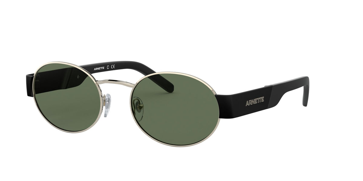 Arnette Lars 0AN3081 Shiny Brushed Pale Gold / Dark Green 53 / Plastic / Metal / Metal