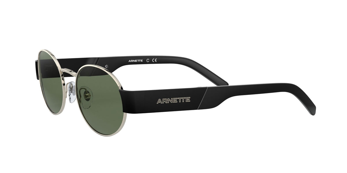 Arnette Lars 0AN3081 Shiny Brushed Pale Gold / Dark Green 53 / Plastic / Metal / Metal