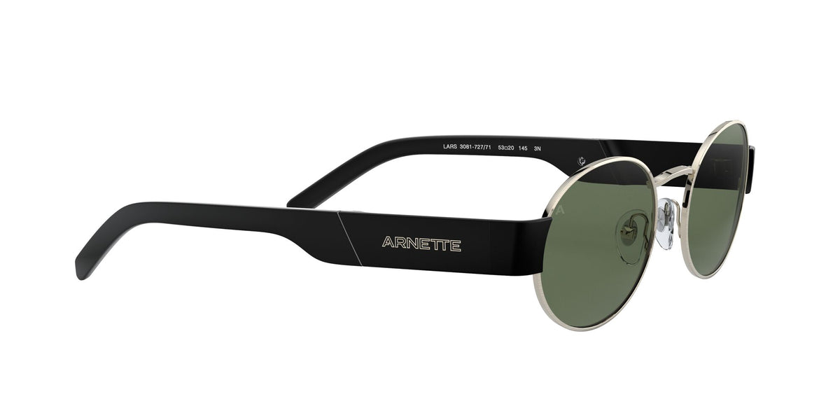 Arnette Lars 0AN3081 Shiny Brushed Pale Gold / Dark Green 53 / Plastic / Metal / Metal