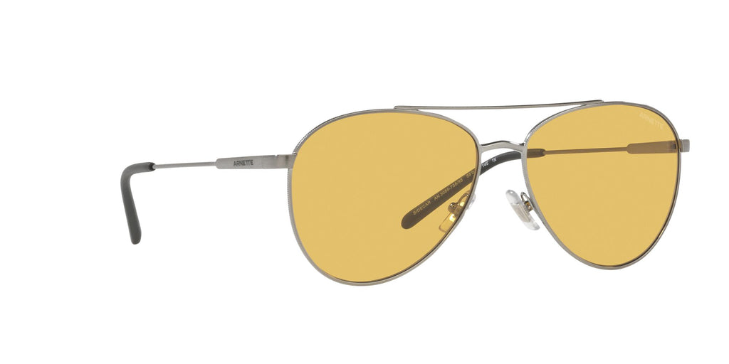 Arnette Sidecar 0AN3085 738/85 58 Brushed Gunmetal / Yellow 58 / Plastic / Metal