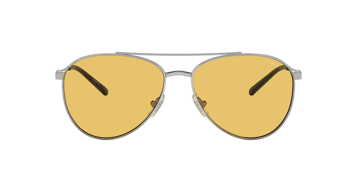 Arnette Sidecar 0AN3085 738/85 58 Brushed Gunmetal / Yellow 58 / Plastic / Metal