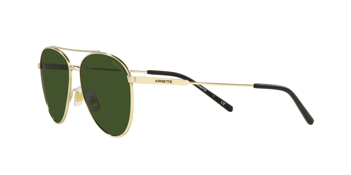 Arnette Sidecar 0AN3085 739/71 58 Brushed Light Gold / Dark Green 58 / Plastic / Metal