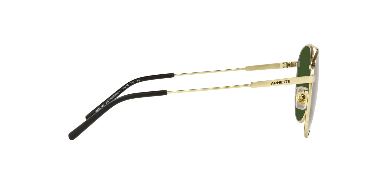 Arnette Sidecar 0AN3085 739/71 58 Brushed Light Gold / Dark Green 58 / Plastic / Metal