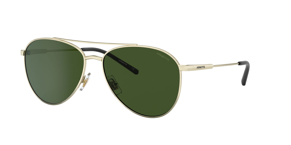 Arnette Sidecar 0AN3085 739/71 58 Brushed Light Gold / Dark Green 58 / Plastic / Metal