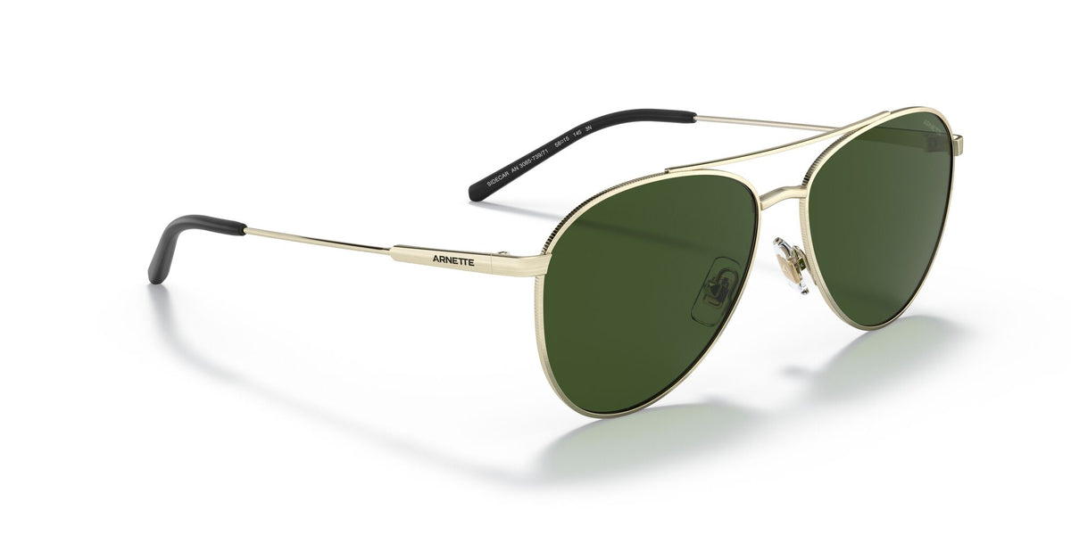 Arnette Sidecar 0AN3085 739/71 58 Brushed Light Gold / Dark Green 58 / Plastic / Metal
