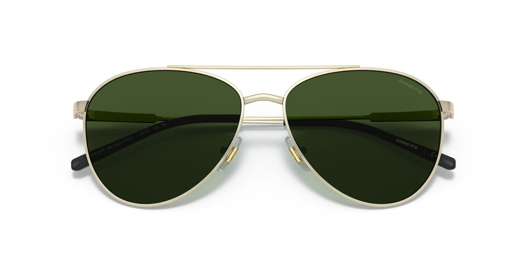 Arnette Sidecar 0AN3085 739/71 58 Brushed Light Gold / Dark Green 58 / Plastic / Metal